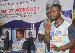 Hon. Kola Muhammed, Special Adviser on ICT to The Executive Chairman Somolu Local Government