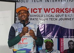 Hon. Adeeso Sodiq. Senior Special Assistant on Education, Somolu Local Government